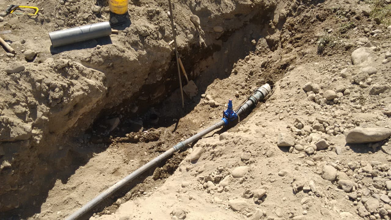 EPAS provee de agua a dos nuevos sectores de Chos Malal