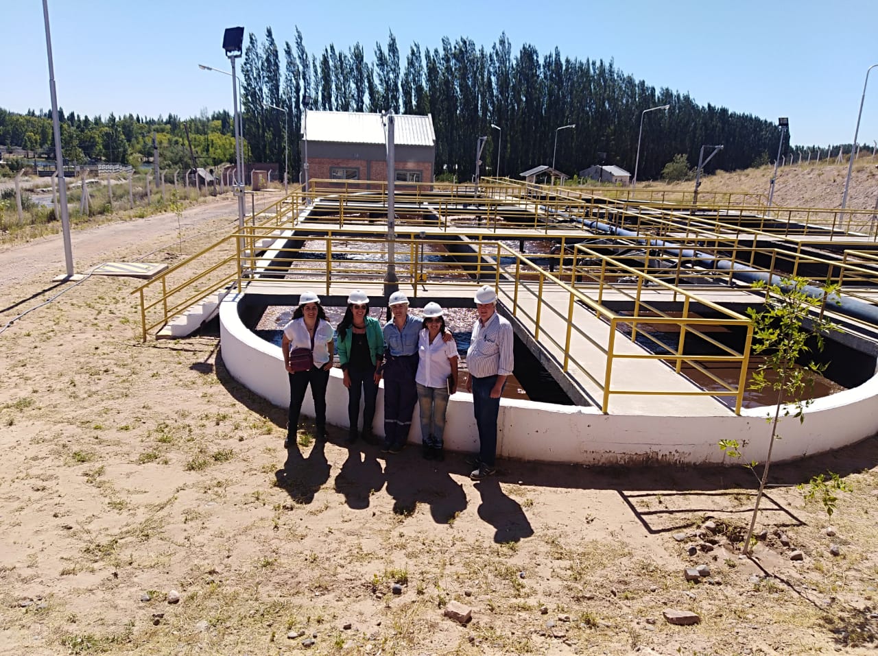 El INTI recorre las Plantas de Tratamiento del EPAS y planifica capacitaciones para los operarios